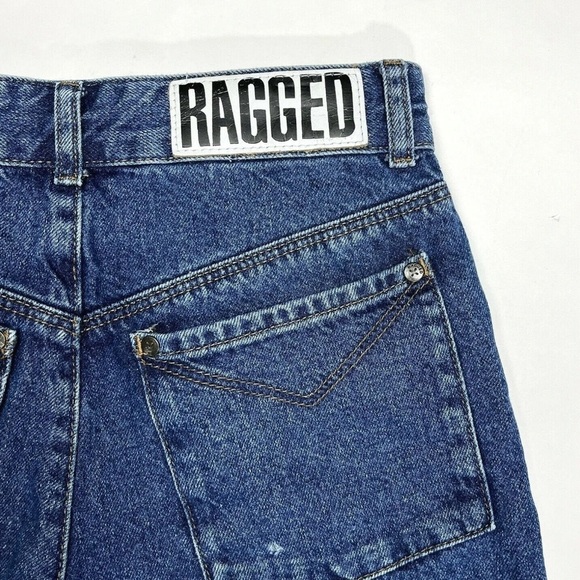 The Ragged Priest Denim Midi Shorts - Picture 4 of 8